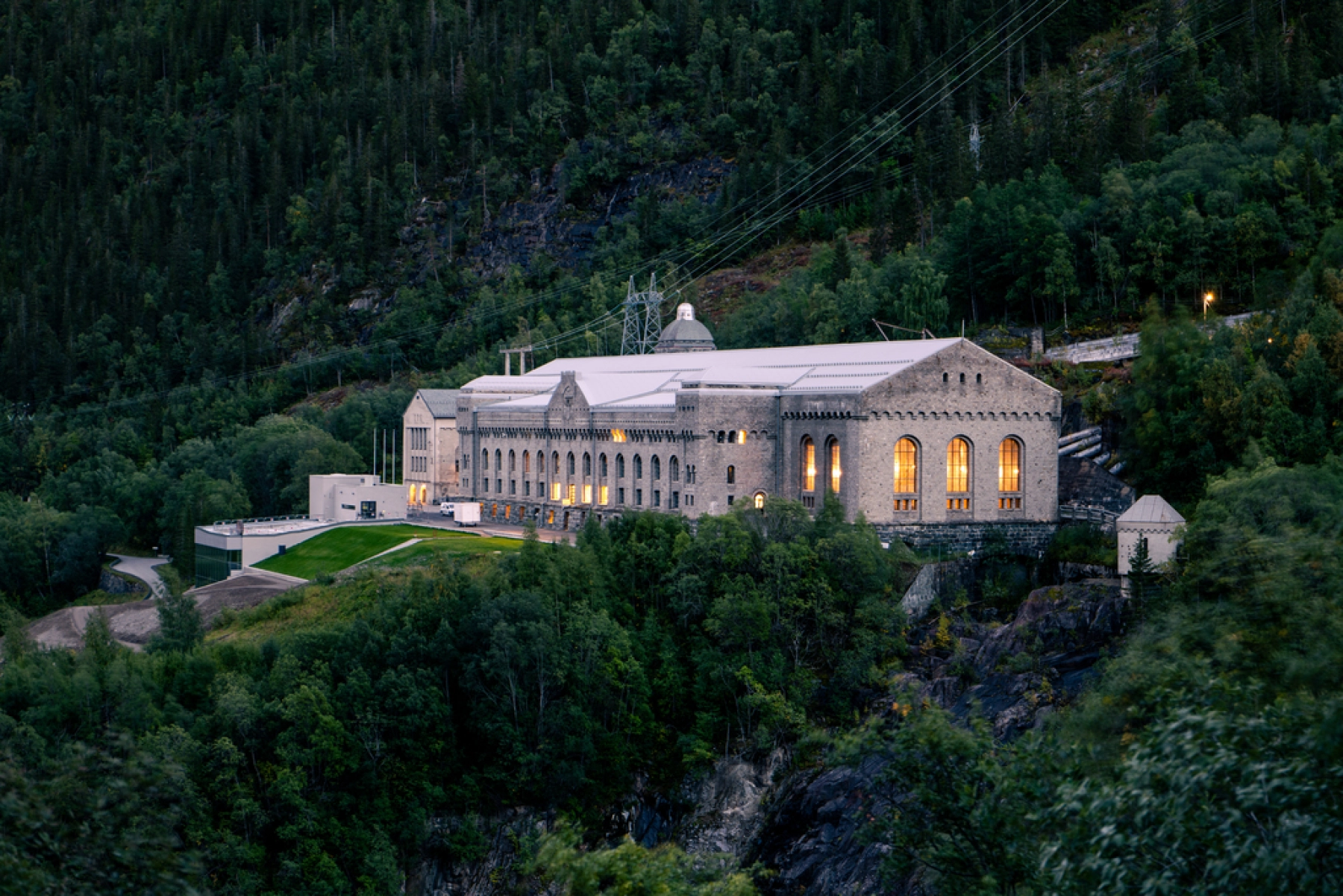 Tungtvandsværket ved Vemork, Gausta