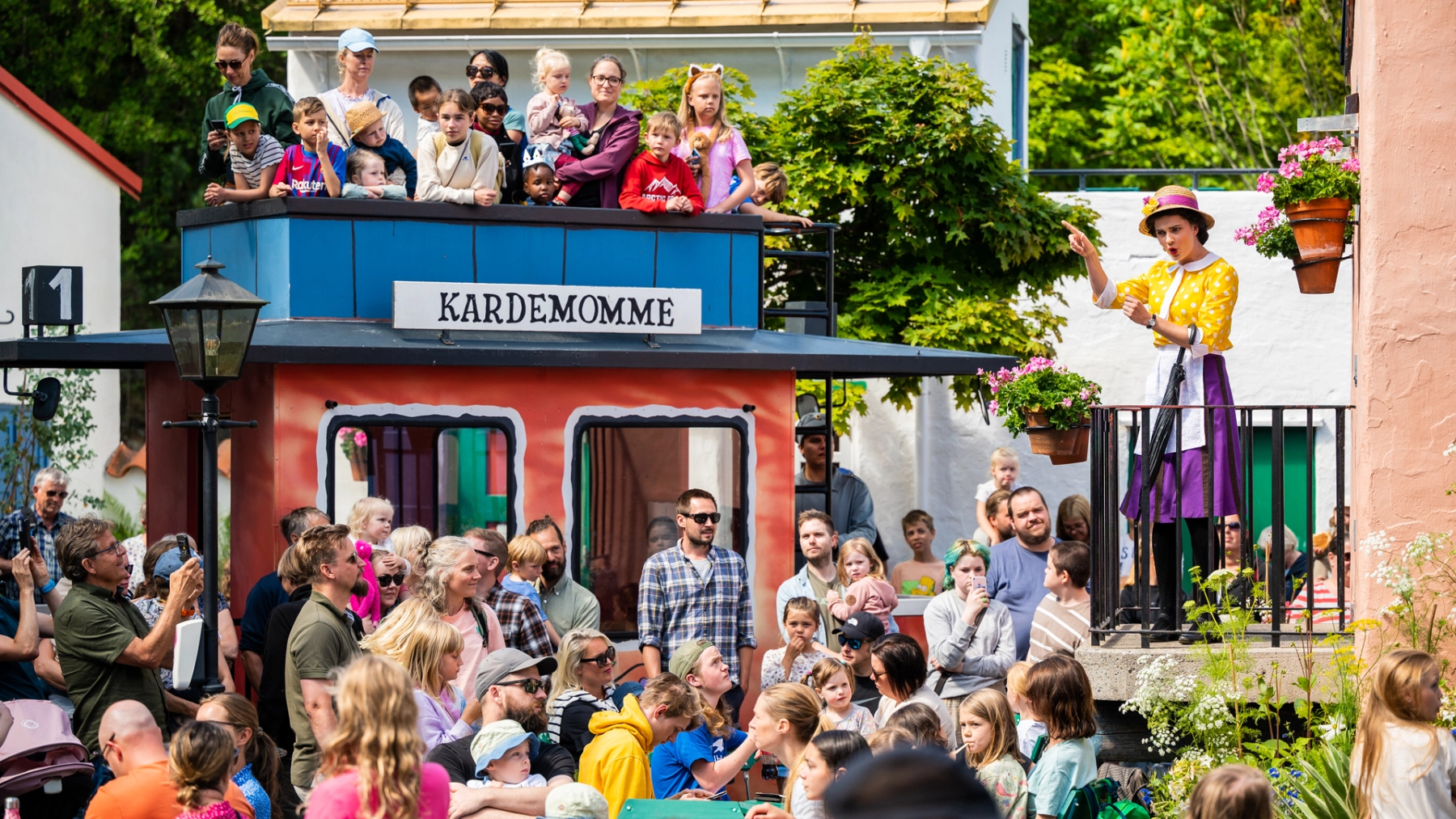 Kardemomme by i Kristiansand Dyrepark.