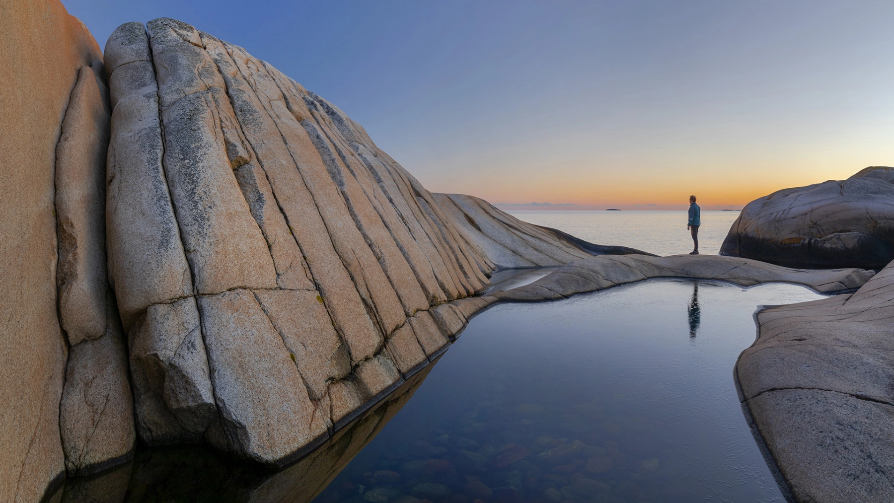 Klippiga klippor nära Larvik. Foto: Vidar Moløkken - Visit Norway