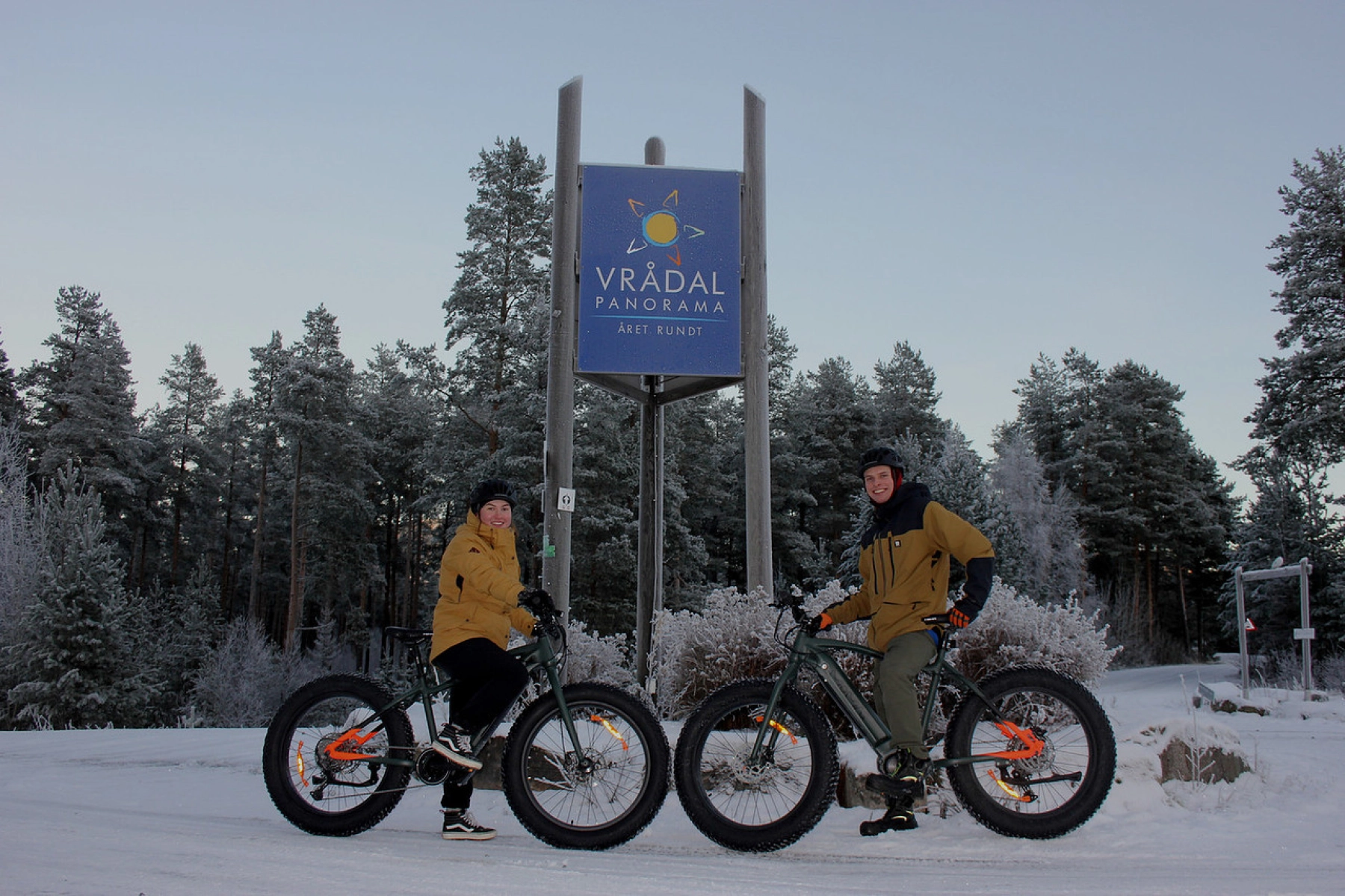Fatbike rundkjøring, Straand Hotel.JPG