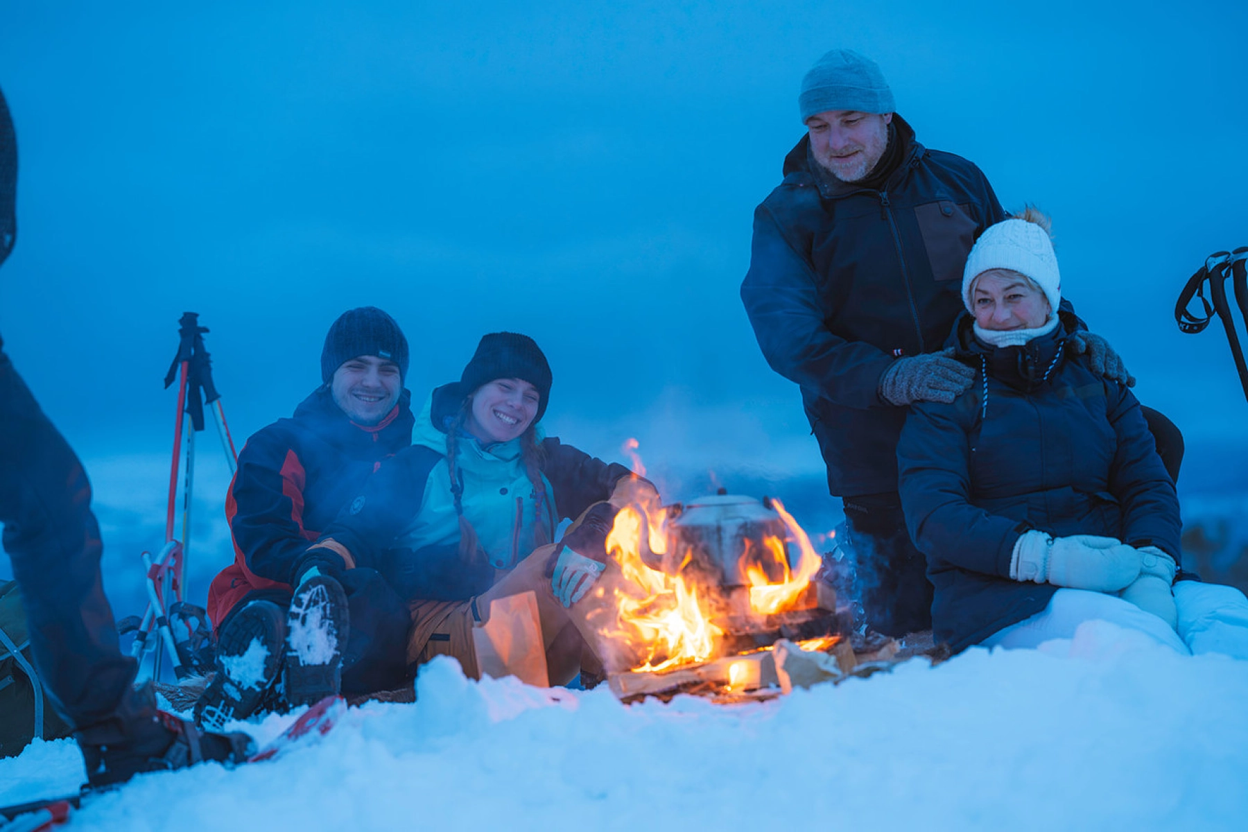 Straand Hotel familiehygge forest barista i Vrådal. Foto: RAISFOTO.