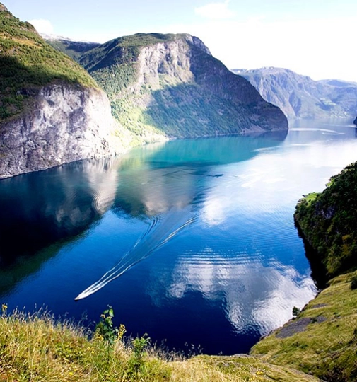 Ausblick auf den Sognefjord