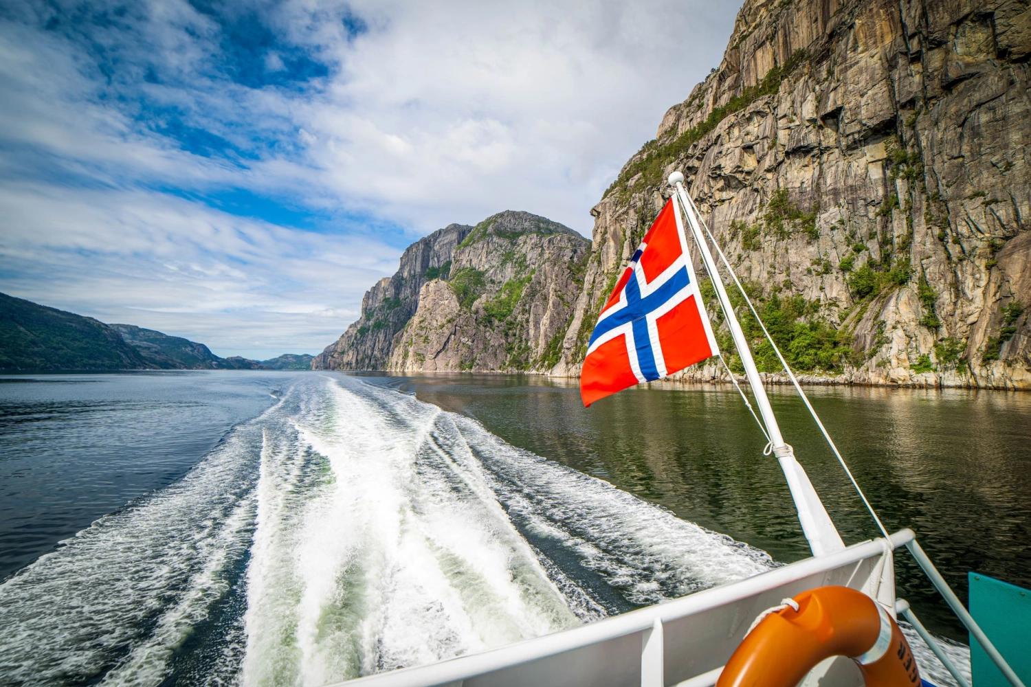 Lysefjorden. Foto: Visit Ryfylke.