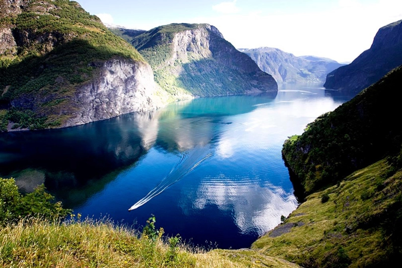 Ausblick auf den Sognefjord