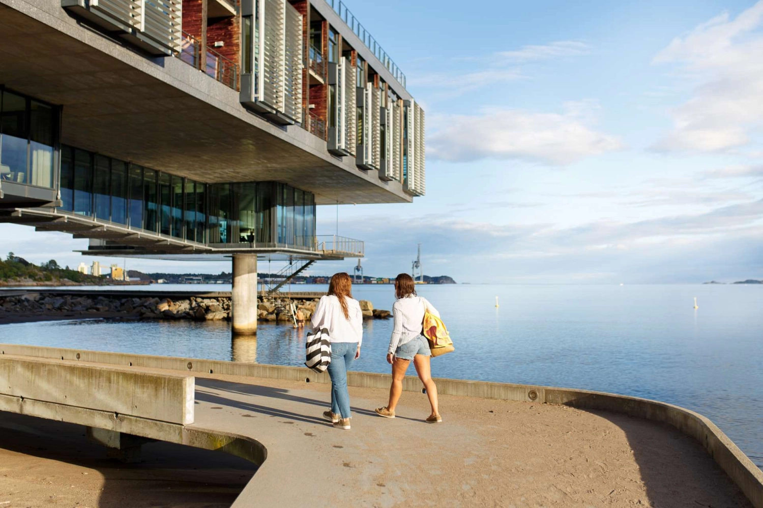 Strandpromenade Farris Bad, visitvestfold.com/ Yeast Studio