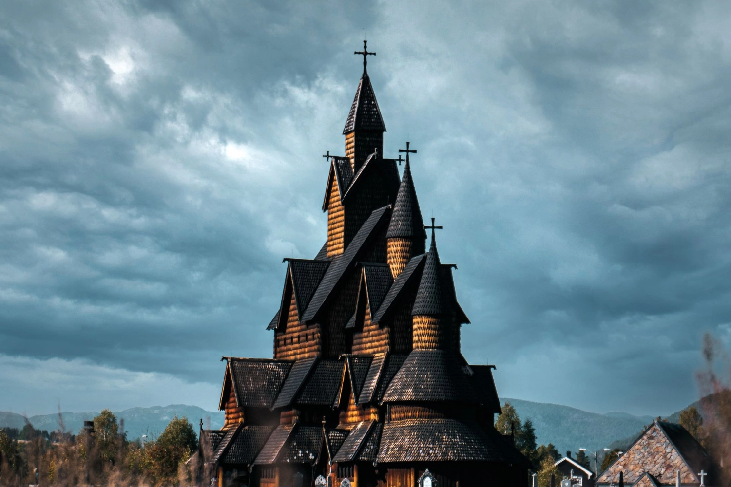 Stavkirke. Foto: Kasper M de Thurah.