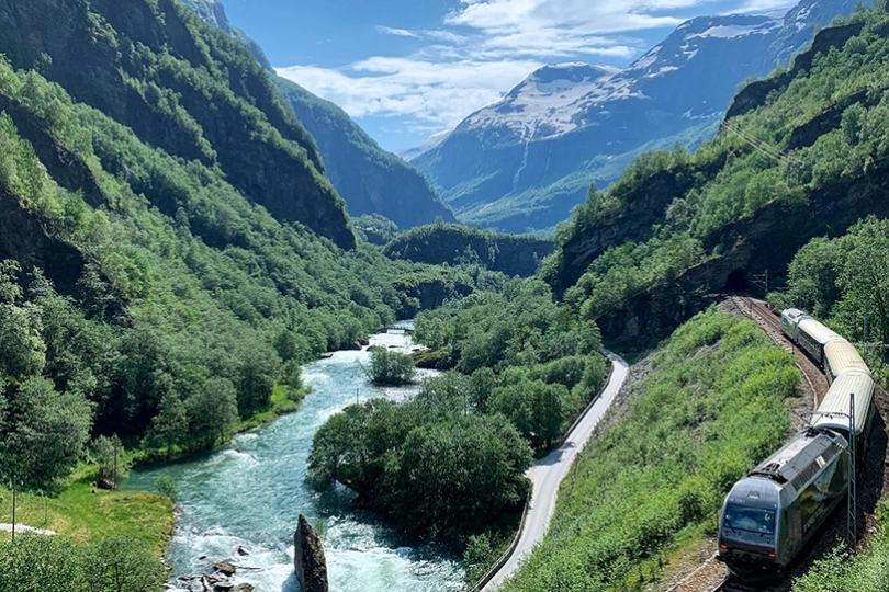 Flåmbahn am Sognefjord