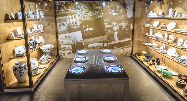 Porcel&aelig;nsmuseet i Porsgrunn. Foto: Telemark Brand Image.